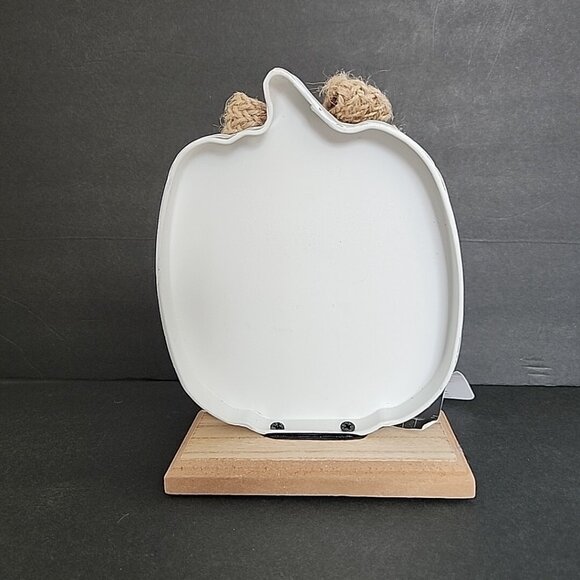 Rae Dunn Pumpkin Fall Decor Shelf Sitter Thanksgiving Sign Rustic Farmhouse A - Picture 13 of 14